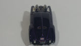 2001 Hot Wheels Evil Twin Dark Metalflake Purple Die Cast Toy Car Vehicle