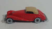 1983 Hot Wheels Mercedes 540K Red Die Cast Toy Classic Car Vehicle WW