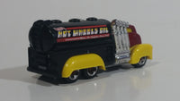 2012 Hot Wheels City Works Fast Gassin Fuel Truck Dark Red with Black Tank Die Cast Toy Car Vehicle