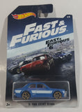 2017 Hot Wheels Fast & Furious 6 '70 Ford Escort RS1600 Metalflake Blue Die Cast Toy Car Vehicle New in Package Sealed 6/8