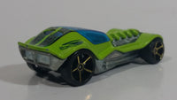 2013 Hot Wheels Thrill Racers Dieselboy Green Die Cast Toy Race Car Vehicle