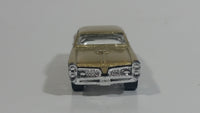 2007 Hot Wheels '67 Pontiac GTO Metalflake Light Gold Die Cast Toy Muscle Car Vehicle