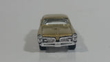 2007 Hot Wheels '67 Pontiac GTO Metalflake Light Gold Die Cast Toy Muscle Car Vehicle