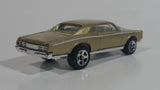 2007 Hot Wheels '67 Pontiac GTO Metalflake Light Gold Die Cast Toy Muscle Car Vehicle