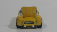 2012 Hot Wheels Shelby Classic Cobra Convertible Metalflake Light Gold Die Cast Toy Car Vehicle w/ Opening Hood