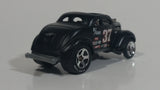 2008 Hot Wheels Pass'n Gasser Flat Black Die Cast Toy Race Car Vehicle