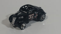 2008 Hot Wheels Pass'n Gasser Flat Black Die Cast Toy Race Car Vehicle