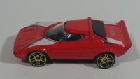 2002 Hot Wheels First Editions Lancia Stratos Red Die Cast Toy Car Vehicle