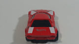 2002 Hot Wheels First Editions Lancia Stratos Red Die Cast Toy Car Vehicle