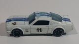 2008 Hot Wheels '65 Mustang Fastback White #11 Die Cast Toy Muscle Car Vehicle