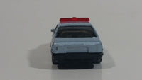 2000 Hot Wheels Police Cruiser Blue Grey Die Cast Toy Emergency Response Cop Vehicle