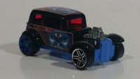 2006 Hot Wheels Highway Horror '32 Ford Vicky Metalflake Black Die Cast Toy Car Hot Rod Vehicle