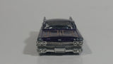 2010 Hot Wheels Hot Auction '59 Custom Cadillac Metalflake Purple Die Cast Toy Classic Car Vehicle