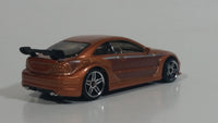 2008 Hot Wheels Web Trading Cars AMG Mercedes CLK DTM Metalflake Light Brown Die Cast Toy Car Vehicle