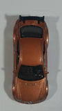 2008 Hot Wheels Web Trading Cars AMG Mercedes CLK DTM Metalflake Light Brown Die Cast Toy Car Vehicle