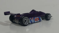 2000 Hot Wheels Virtual Collection Thunderstreak Metallic Purple #6 SUN Die Cast Toy Grand Prix Formula 1 Race Car Vehicle