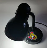 Ottawa Senators NHL Ice Hockey Team Black Bendable Desk Table Lamp Light