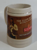 Sleeman Notoriously Good Since 1834 The Clear Bottle With A Shady Past Beer Mug Al Capone Mob Gangster Breweriana Collectible