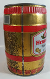 Vintage Henninger Brau Export German Beer 9 1/2" Tall 5L Steel Metal Party Keg