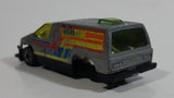 Vintage 1979 Hot Wheels Inside Story Van Gray Die Cast Toy Car Vehicle Rare Yellow Tint Version - Hong Kong - Busted Up