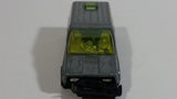 Vintage 1979 Hot Wheels Inside Story Van Gray Die Cast Toy Car Vehicle Rare Yellow Tint Version - Hong Kong - Busted Up