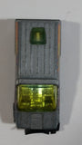 Vintage 1979 Hot Wheels Inside Story Van Gray Die Cast Toy Car Vehicle Rare Yellow Tint Version - Hong Kong - Busted Up