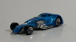 2007 Hot Wheels Heat Fleet Hammered Coupe Light Blue Die Cast Toy Car Hot Rod Vehicle