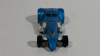 2007 Hot Wheels Heat Fleet Hammered Coupe Light Blue Die Cast Toy Car Hot Rod Vehicle