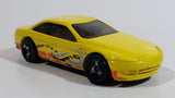 2000 Hot Wheels Seein’ 3-D Lexus SC400 Yellow Die Cast Toy Car Vehicle