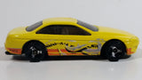 2000 Hot Wheels Seein’ 3-D Lexus SC400 Yellow Die Cast Toy Car Vehicle