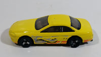 2000 Hot Wheels Seein’ 3-D Lexus SC400 Yellow Die Cast Toy Car Vehicle