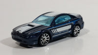 2014 Hot Wheels HW City Mustang 50th '99 Mustang Metalflake Dark Blue Die Cast Toy Car Vehicle