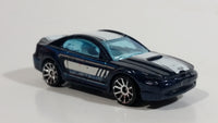 2014 Hot Wheels HW City Mustang 50th '99 Mustang Metalflake Dark Blue Die Cast Toy Car Vehicle