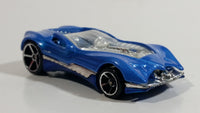 2008 Hot Wheels All Stars CUL8R Metalflake Blue Die Cast Toy Car Vehicle