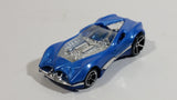 2008 Hot Wheels All Stars CUL8R Metalflake Blue Die Cast Toy Car Vehicle