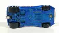 2008 Hot Wheels All Stars CUL8R Metalflake Blue Die Cast Toy Car Vehicle