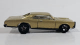 2007 Hot Wheels '67 Pontiac GTO Metalflake Light Gold Die Cast Toy Muscle Car Vehicle