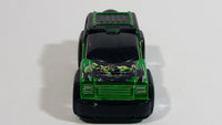 2012 Maisto Marvel FM Rover The Incredible Hulk Character Metallic Green and Black Die Cast Toy Car Vehicle