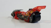 2006 Hot Wheels Wild Things Fright Bike Motorcycle Red Die Cast Toy Car Vehicle