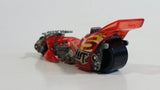 2006 Hot Wheels Wild Things Fright Bike Motorcycle Red Die Cast Toy Car Vehicle