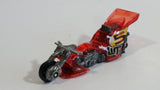 2006 Hot Wheels Wild Things Fright Bike Motorcycle Red Die Cast Toy Car Vehicle