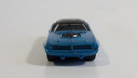 2006 Hot Wheels Mopar Madness '70 Plymouth Barracuda Hard Top Metalflake Blue Die Cast Toy Muscle Car Vehicle