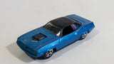 2006 Hot Wheels Mopar Madness '70 Plymouth Barracuda Hard Top Metalflake Blue Die Cast Toy Muscle Car Vehicle