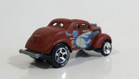 2009 Hot Wheels Racing Pass'n Gasser Flat Brown Die Cast Toy Race Car Vehicle