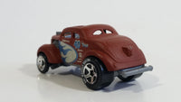 2009 Hot Wheels Racing Pass'n Gasser Flat Brown Die Cast Toy Race Car Vehicle