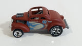 2009 Hot Wheels Racing Pass'n Gasser Flat Brown Die Cast Toy Race Car Vehicle