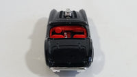 2000 Hot Wheels First Editions Austin Healey Black Convertible Die Cast Toy Car Vehicle - Silver Side Version