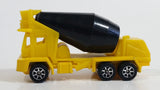 1995 Hot Wheels Oshkosh Cement Mixer Yellow & Black Die Cast Toy Truck Construction Vehicle