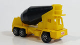 1995 Hot Wheels Oshkosh Cement Mixer Yellow & Black Die Cast Toy Truck Construction Vehicle