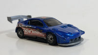 2002 Hot Wheels Pikes Peak Celica #5 Metalflake Blue Die Cast Toy Race Car Vehicle